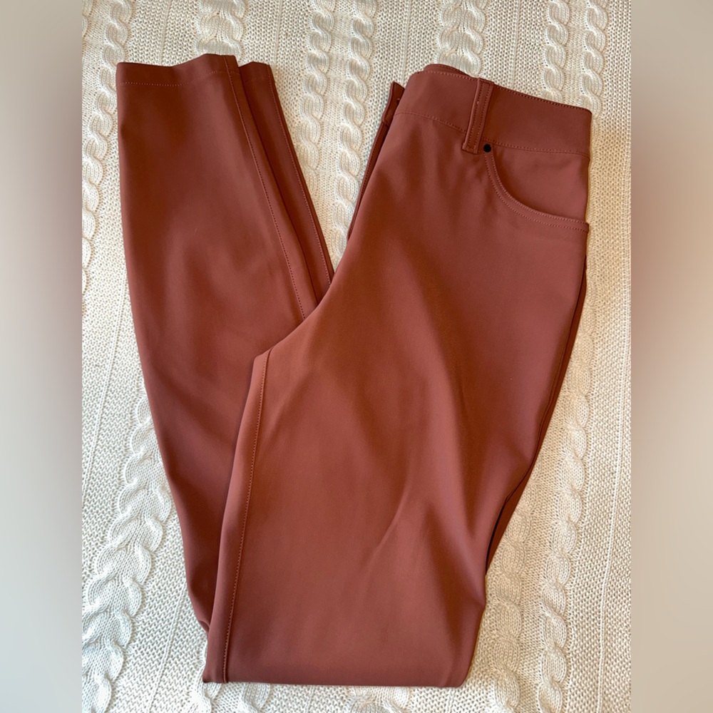 Lululemon City Sleek Slim-Fit 5 Pocket High-Rise Pant Ancient Copper Size 27